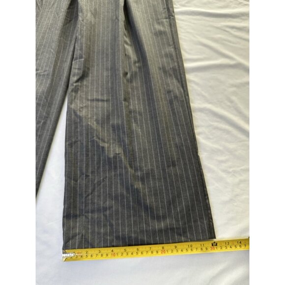 Zara Gray Wide Leg Pants - Picture 8 of 10